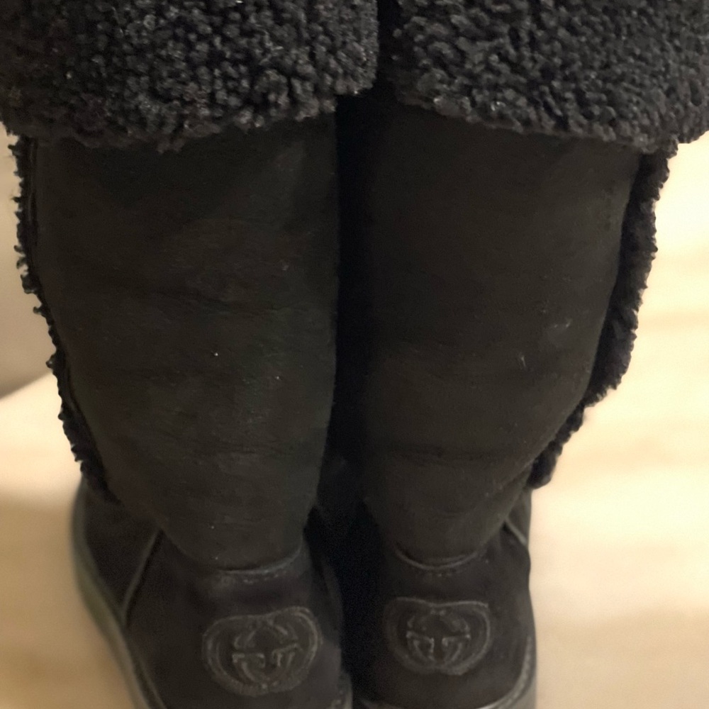 Gucci Kids Black Boots